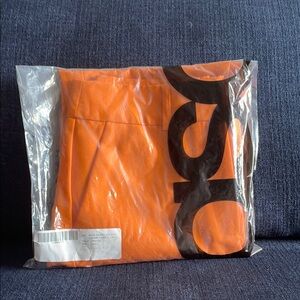 ASOS DESIGN Slim Skim Cigarette Trouser in Orange UK 8/US 10 Sealed